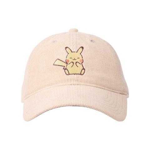 Pokemon Chibi Pikachu Corduroy Dad Cap Exclusivité Games Zone